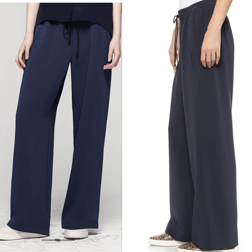 *REDUCED!* rag & bone Wide Leg Pants Navy Pants